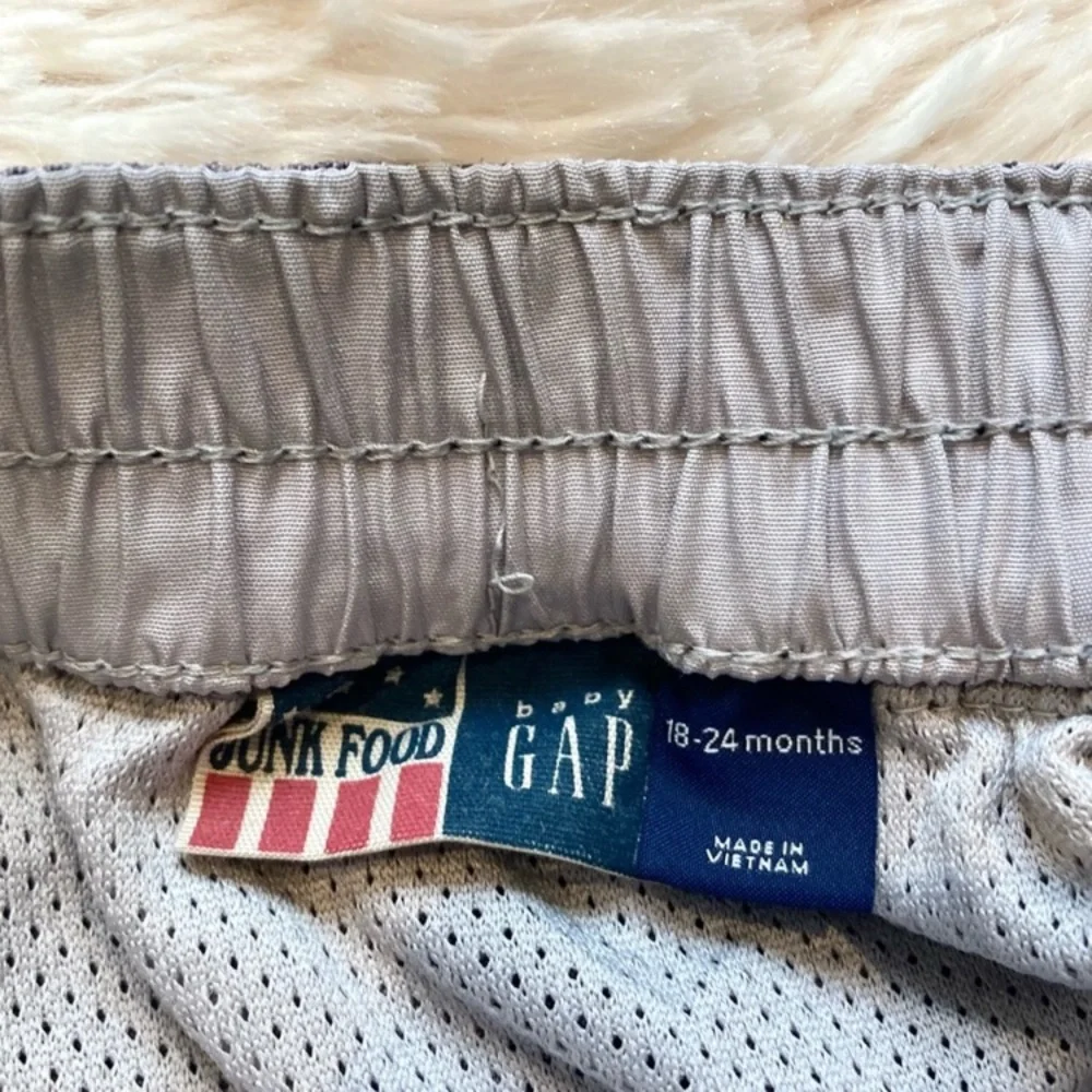 Baby Gap Junk Food Gray Batman Swim Trunks 18 - 24 months